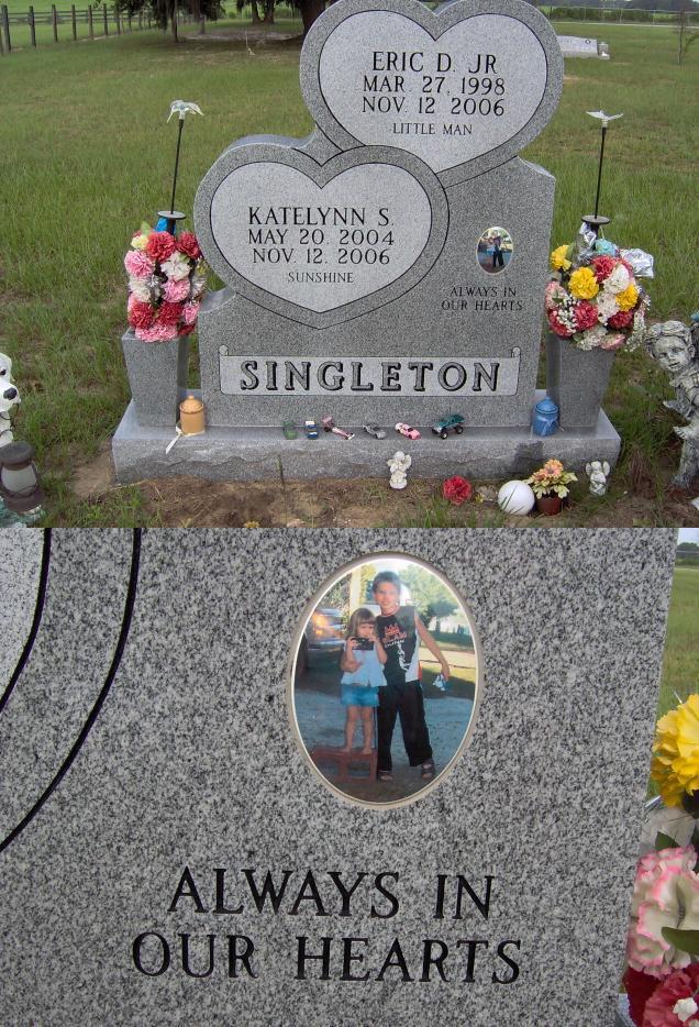 Headstone for Singleton, Eric D.
